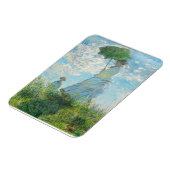 Vrouw met Parasol Claude Monet Magneet (Linkerzijde)