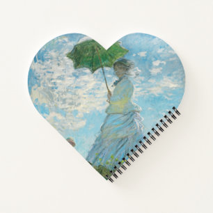 Vrouw met Parasol Claude Monet Notitieboek