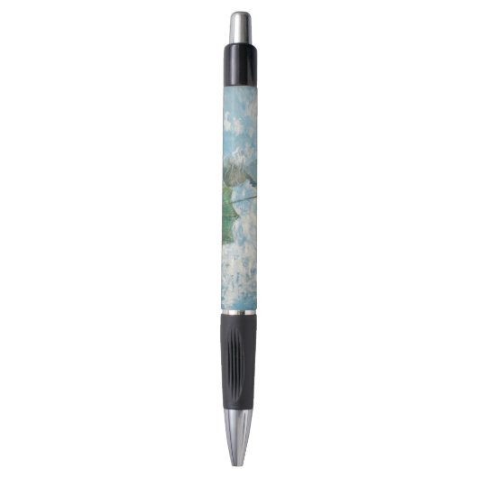 Vrouw met Parasol Claude Monet Pen (Voorkant Verticaal)