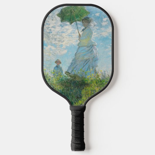 Vrouw met Parasol Claude Monet Pickleball Paddle (Voorkant)