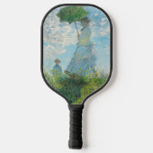 Vrouw met Parasol Claude Monet Pickleball Paddle (Achterkant)