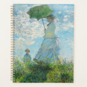 Vrouw met Parasol Claude Monet Planner (Voorkant)