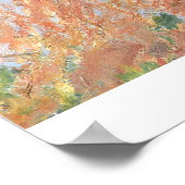 Vrouw met Parasol door Claude Monet Poster (Hoek)