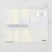 Vrouw met parasol door Georges Seurat Briefkaart (Achterkant)