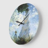 Vrouw met Parasol Grote Klok (Hoek)