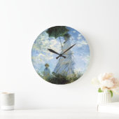 Vrouw met Parasol Grote Klok (Huis)