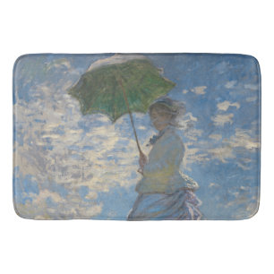 Vrouw met Parasol - Madame Monet en haar zoon Badmat