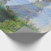 Vrouw met Parasol, Madame Monet en haar zoon Cadeaupapier (Hoek)