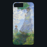 Vrouw met Parasol, Madame Monet en haar zoon iPhone 8/7 Plus Hoesje<br><div class="desc">Vrouw met een parasol,  Madame Monet en haar zoon door Claude Monet  Fine Art Phone Case</div>