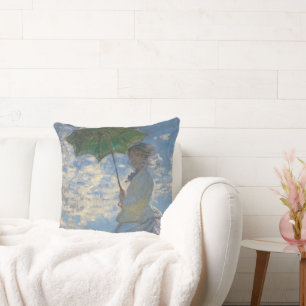 Vrouw met Parasol - Madame Monet en haar zoon Kussen