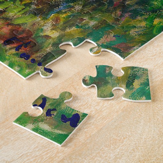 Vrouw met Parasol, Madame Monet en haar zoon Legpuzzel (Zijkant)