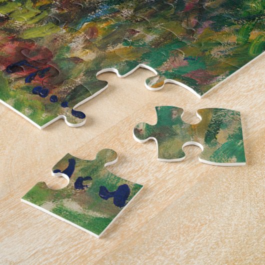 Vrouw met Parasol, Madame Monet en haar zoon Legpuzzel (Zijkant)