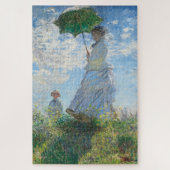 Vrouw met Parasol, Madame Monet en haar zoon Legpuzzel (Verticaal)