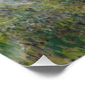 Vrouw met Parasol - Madame Monet en haar zoon Perfect Poster (Hoek)