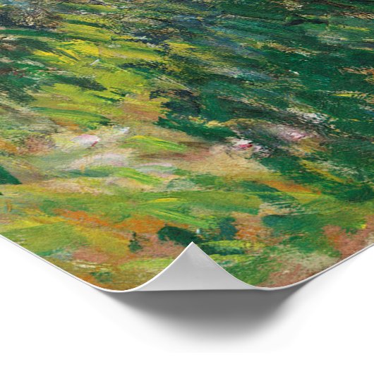 Vrouw met Parasol, Madame Monet en haar zoon Poster (Hoek)