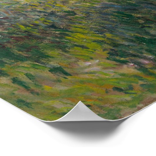 Vrouw met Parasol - Madame Monet en haar zoon Poster (Hoek)