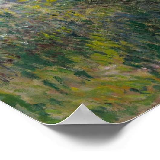 Vrouw met Parasol - Madame Monet en haar zoon Poster (Hoek)