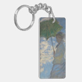 Vrouw met Parasol - Madame Monet en haar zoon Sleutelhanger (Voorkant Links)
