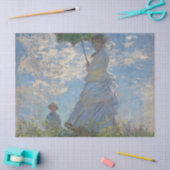 Vrouw met Parasol - Madame Monet en haar zoon Tissuepapier (Craft)