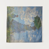 Vrouw met Parasol - Madame Monet en haar zoon Wandkleed (Voorkant (horizontaal))