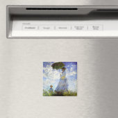 Vrouw met Parasol Magneet (Insitu (Vaatwasser))