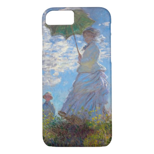 Vrouw met Parasol, Monet Case-Mate iPhone Case (Achterkant)