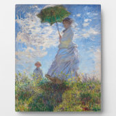 Vrouw met Parasol | Monet | Fotoplaat (Voorkant)