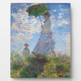Vrouw met Parasol | Monet | Fotoplaat