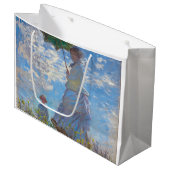 Vrouw met Parasol, Monet Groot Cadeauzakje (Voorkant Gekanteld)