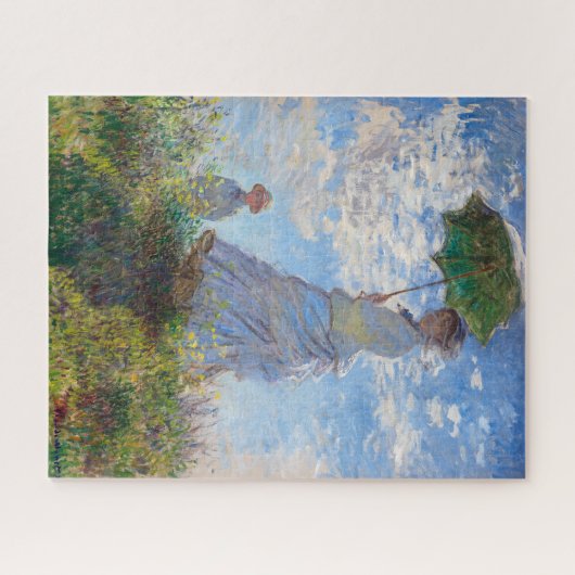 Vrouw met Parasol | Monet | Legpuzzel (Horizontaal)