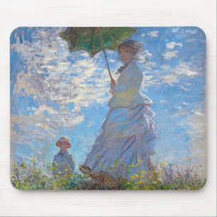 Vrouw met Parasol, Monet Muismat