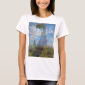 Vrouw met Parasol, Monet T-shirt (Voorkant)