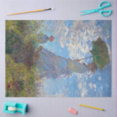 Vrouw met Parasol, Monet Tissuepapier (Craft)