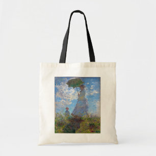 Vrouw met Parasol, Monet Tote Bag