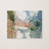 Vrouw met Parasol Promenade Monet Legpuzzel (Horizontaal)