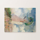 Vrouw met Parasol Promenade Monet Legpuzzel (Horizontaal)