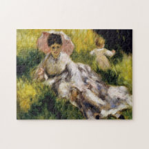 Vrouw met Parasol Renoir Fine Art