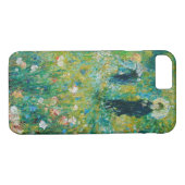 Vrouw met Parasol, tuin, renoir Case-Mate iPhone Case (Achterkant (Horizontaal))