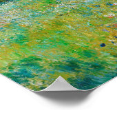 Vrouw met Parasol, tuin, renoir Poster (Hoek)