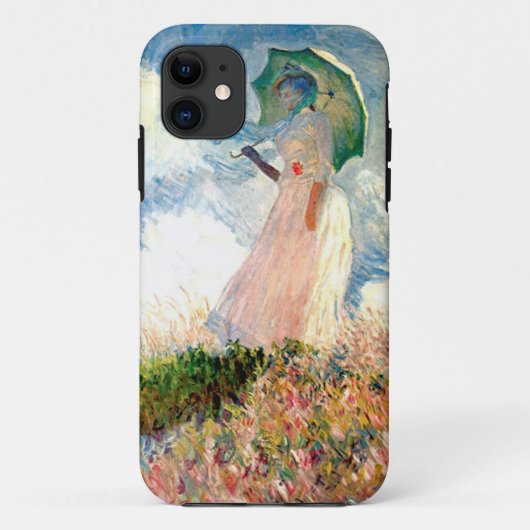 "Vrouw met Parasolpromenade Monet" Case-Mate iPhone Case (Achterkant)
