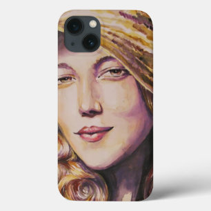 Vrouw met pet Case-Mate iPhone case