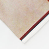 Vrouw met Poppy, Mucha Fleece Deken (Hoek)