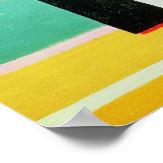 Vrouw met Rake, c.1928-32 Poster (Hoek)