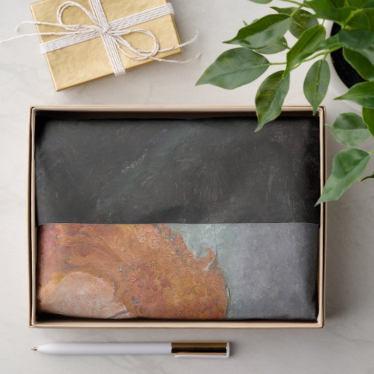 Vrouw met Rood Haar, Modigliani Tissuepapier (Geschenk)