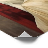 vrouw met Schattigee katten Poster (Hoek)