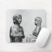 Vrouw met scheerhaar muismat (Met muis)