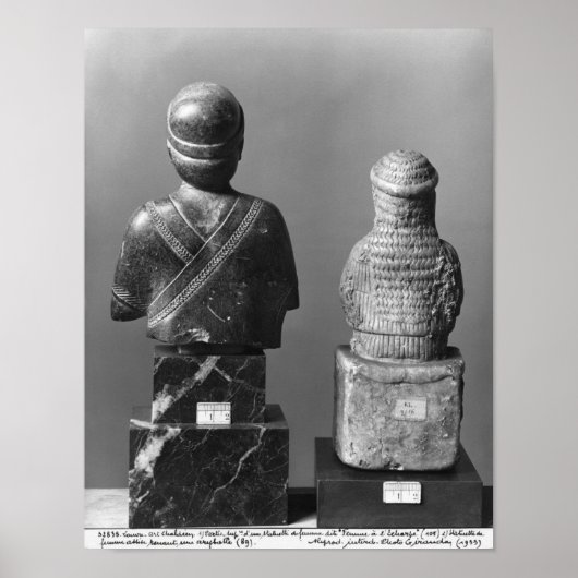 Vrouw met scheerhaar poster (Voorkant)