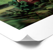 VROUW MET TWEE KINDEREN Premium Canvas Poster (Hoek)