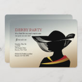 Vrouw met uitnodiging tot het indienen van Petten  (Voorkant / Achterkant)