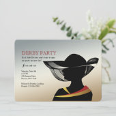 Vrouw met uitnodiging tot het indienen van Petten  (Staand voorkant)